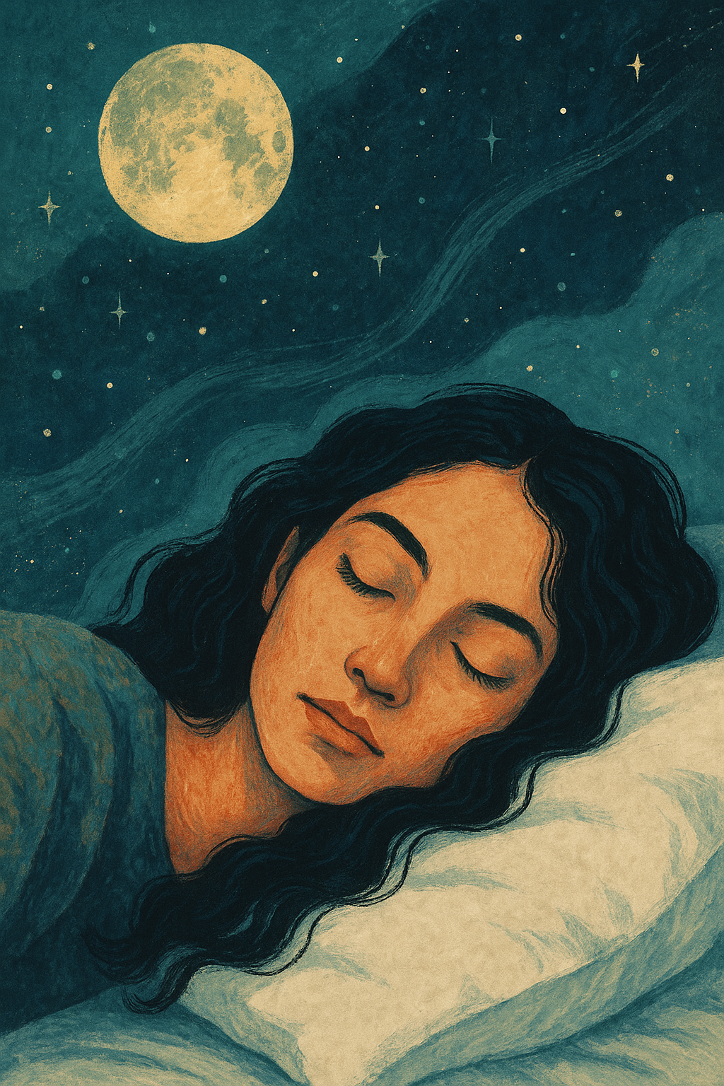 sleep-science-digital-illustration-REM-cycles