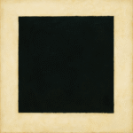 Kazimir Malevich Black Square painting, iconic abstract art of 1915 symbolizing the birth of Suprematism