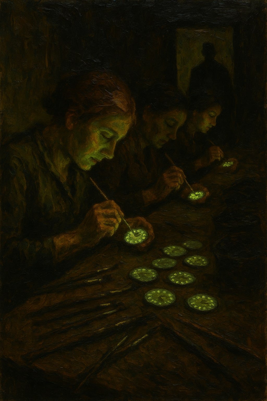 Radium Girls watch dial painters: the deadly